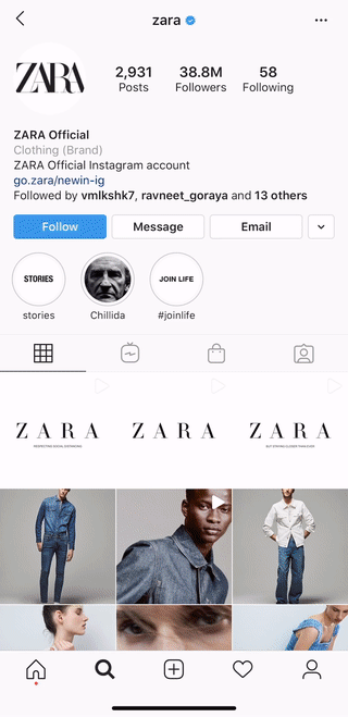 Instagram Product Posts