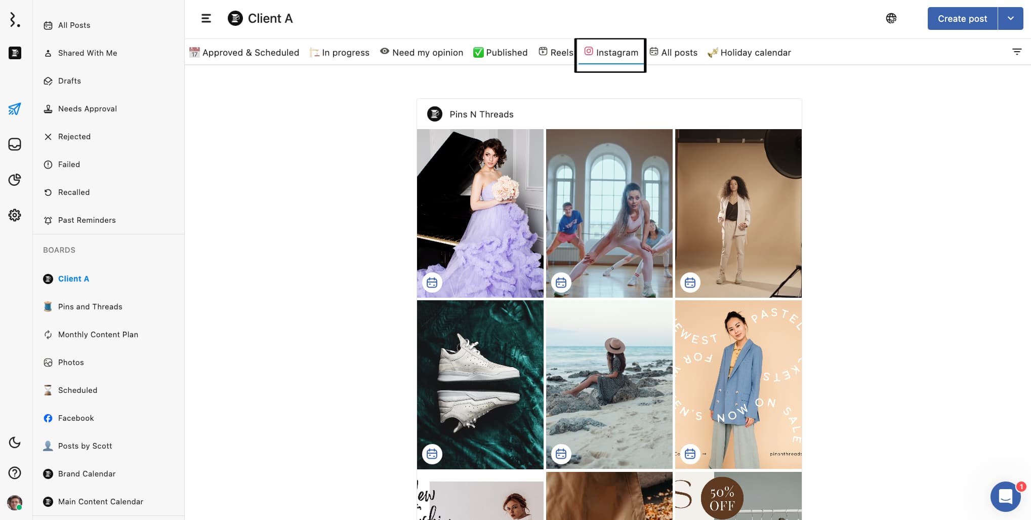 network-based-calendar-board