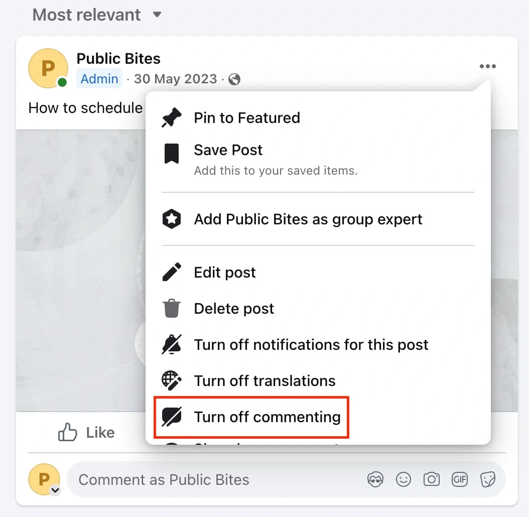 turn-off-comments-on-facebook-groups