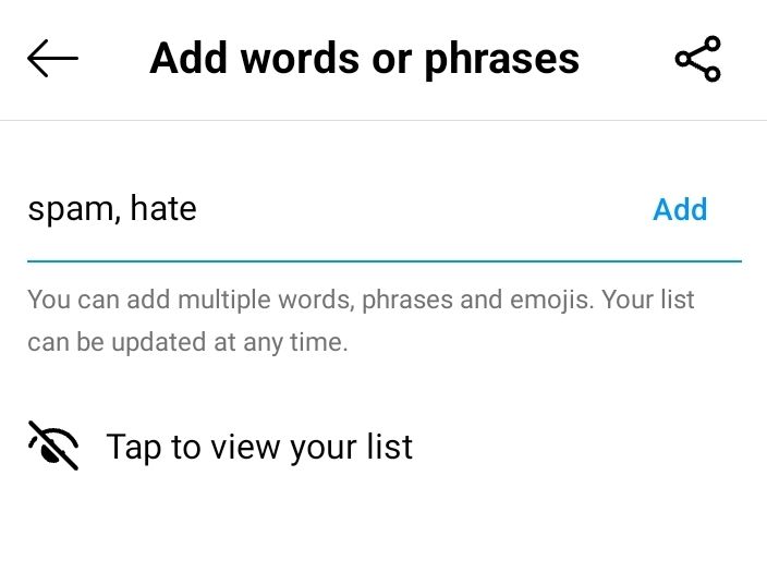 Use Instagram's Built-in Spam Filters