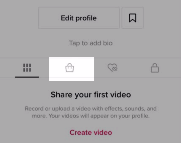 Where can you find a TikTok shop