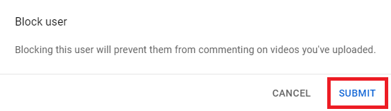 How To Block Comments On YouTube