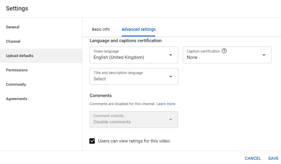 How To Disable Comments On My YouTube Channel