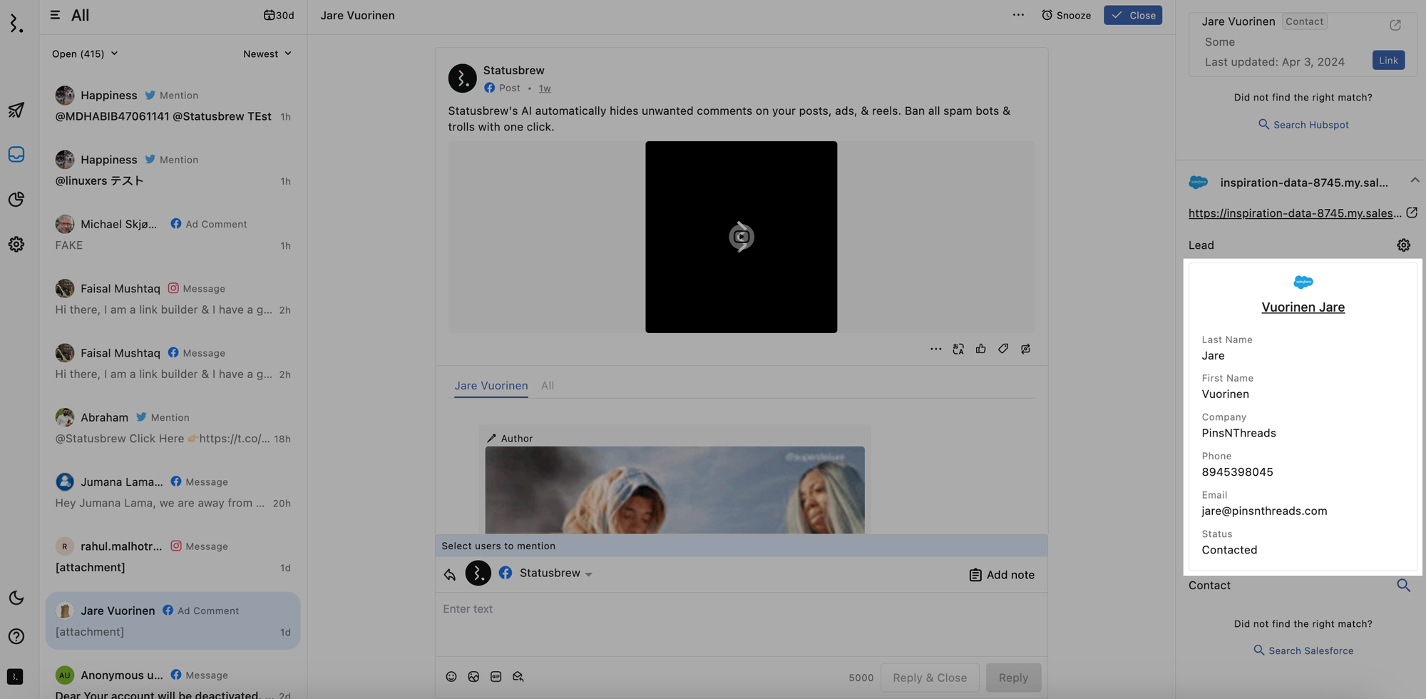 How To Create & Link Contacts & Leads?